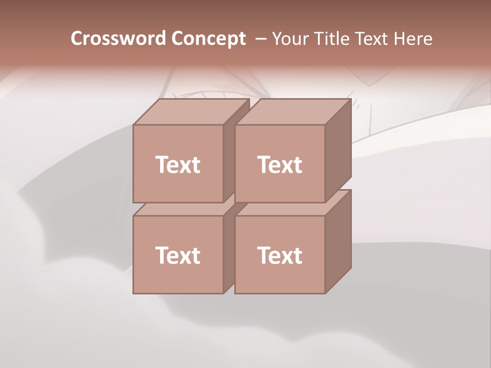 A Anime Character With Blue Eyes And A White Head PowerPoint Template