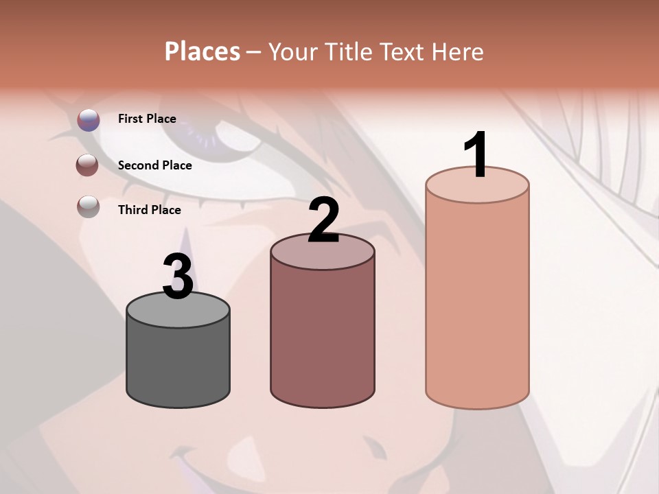 A Woman Crying With A Knife In Her Hand PowerPoint Template