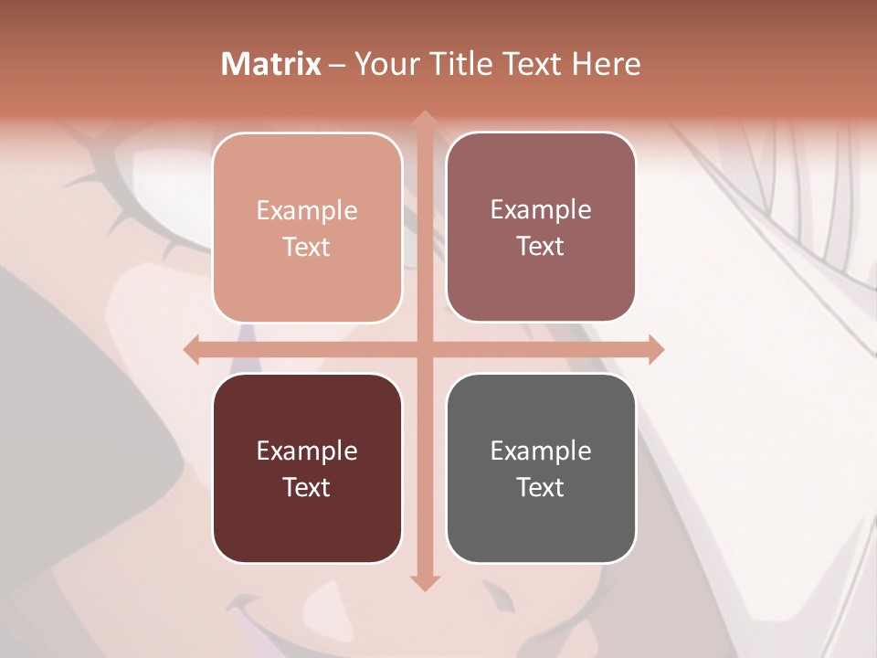 A Woman Crying With A Knife In Her Hand PowerPoint Template