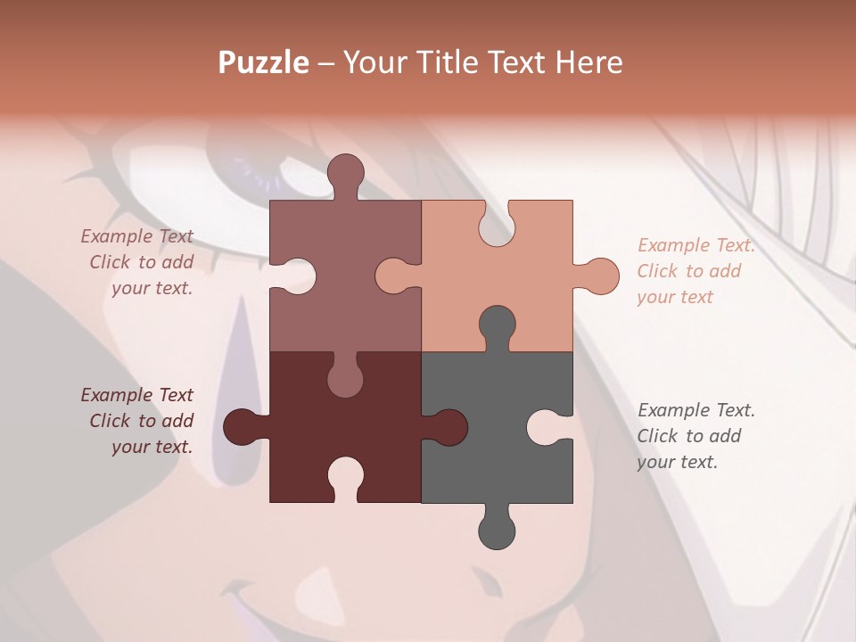 A Woman Crying With A Knife In Her Hand PowerPoint Template