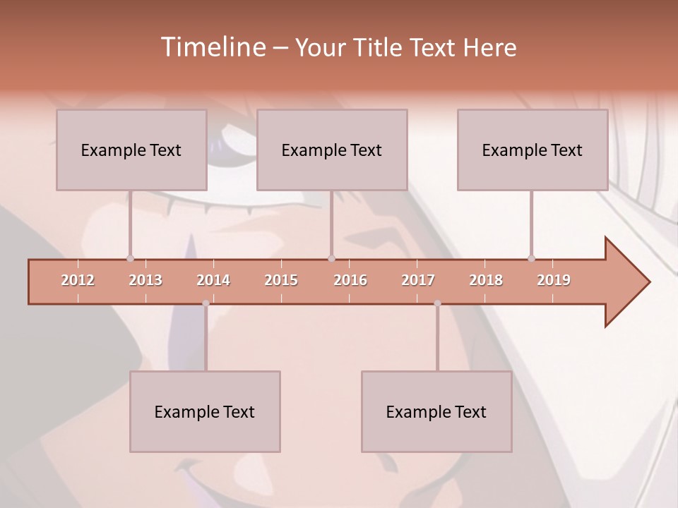 A Woman Crying With A Knife In Her Hand PowerPoint Template