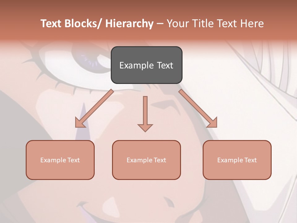 A Woman Crying With A Knife In Her Hand PowerPoint Template