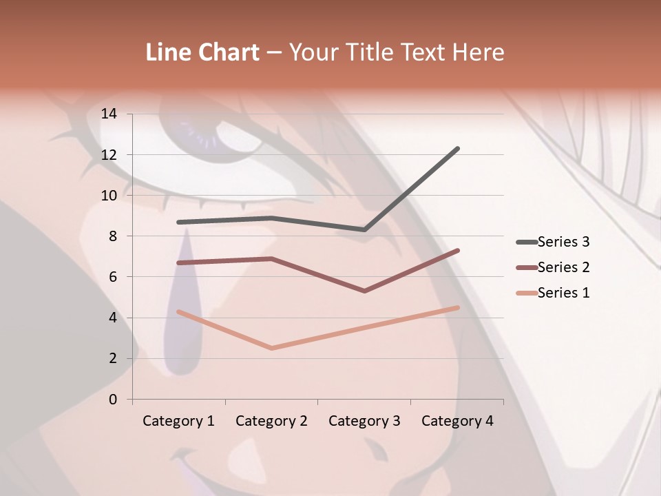 A Woman Crying With A Knife In Her Hand PowerPoint Template