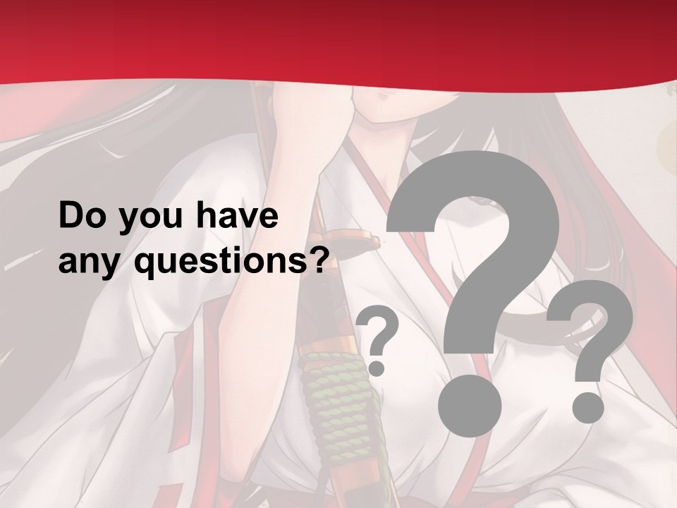 A Woman In A Red And White Dress Holding A Microphone PowerPoint Template