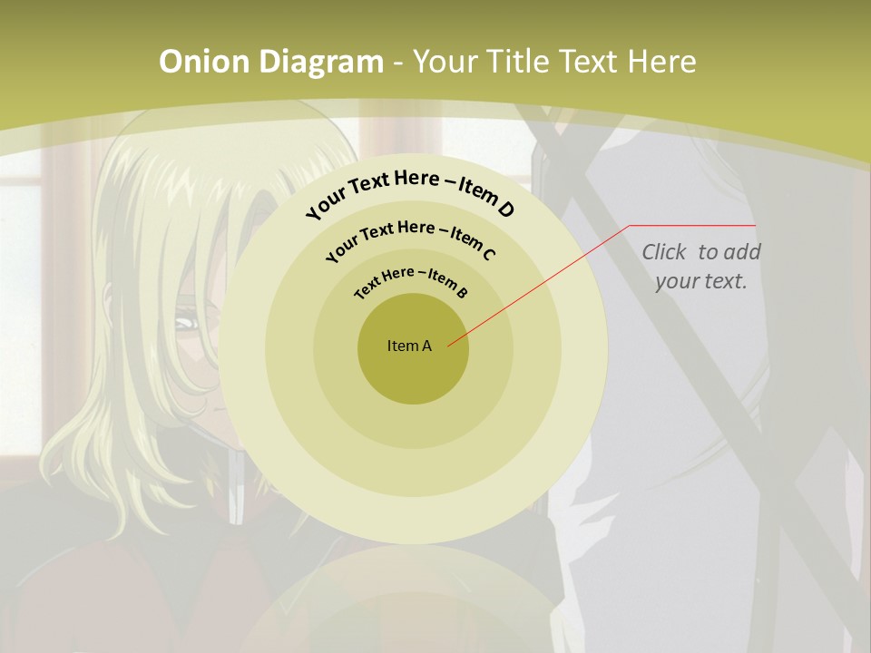 A Couple Of Anime Characters Standing Next To Each Other PowerPoint Template