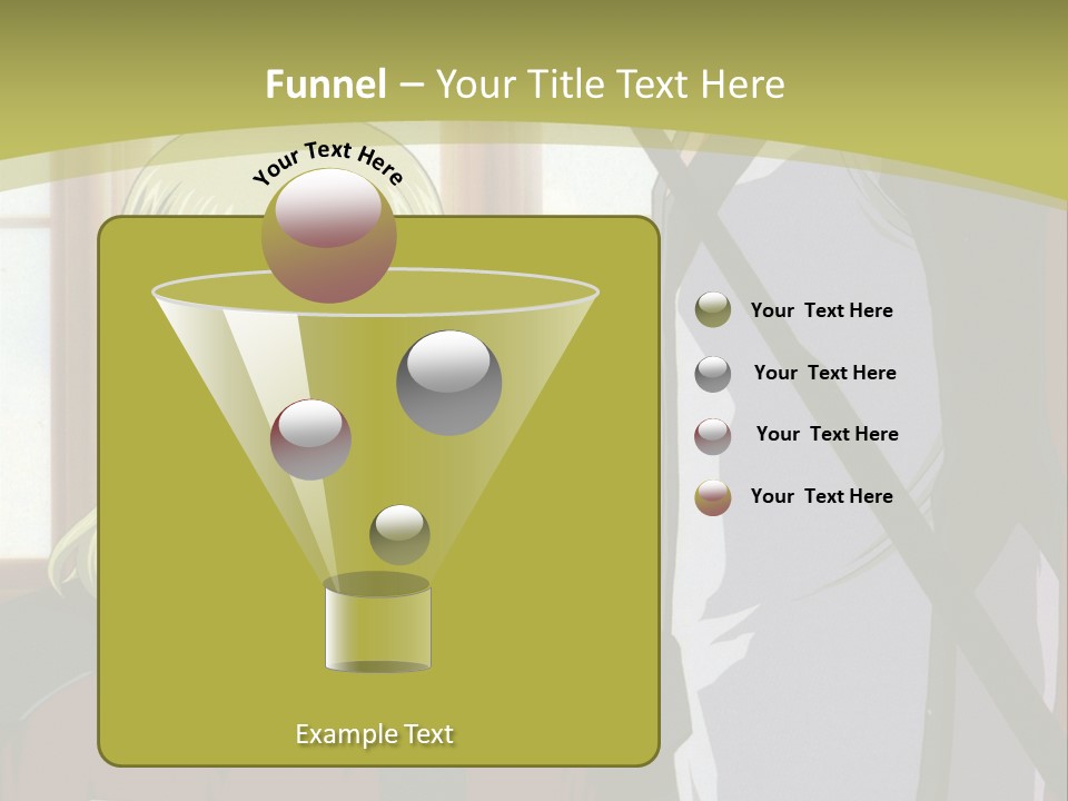 A Couple Of Anime Characters Standing Next To Each Other PowerPoint Template