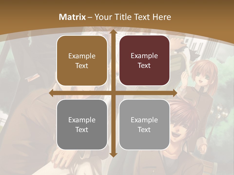 A Group Of People Standing In Front Of A Building PowerPoint Template