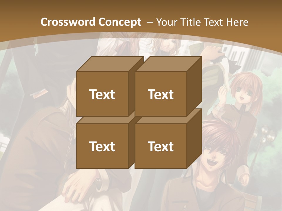 A Group Of People Standing In Front Of A Building PowerPoint Template