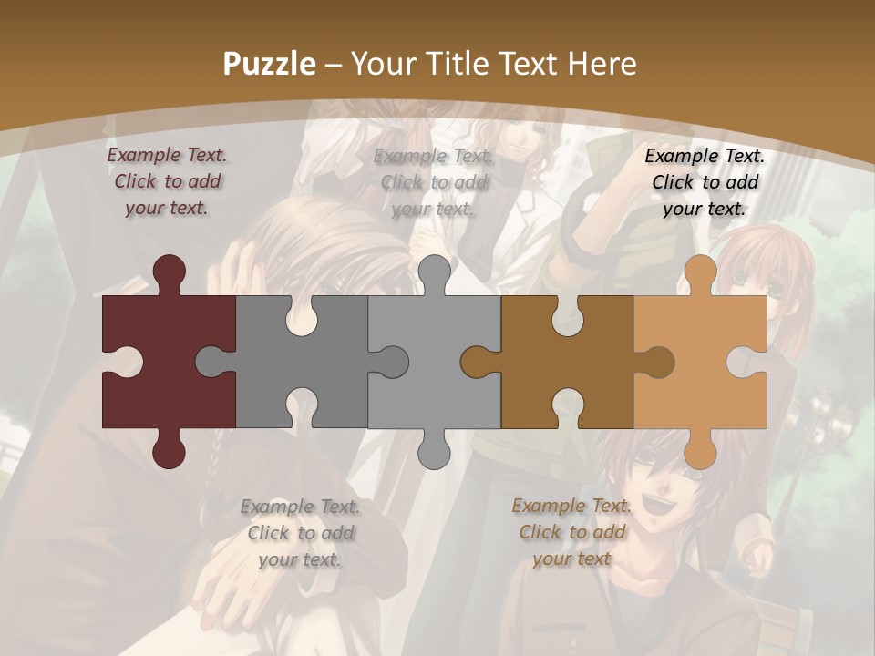 A Group Of People Standing In Front Of A Building PowerPoint Template