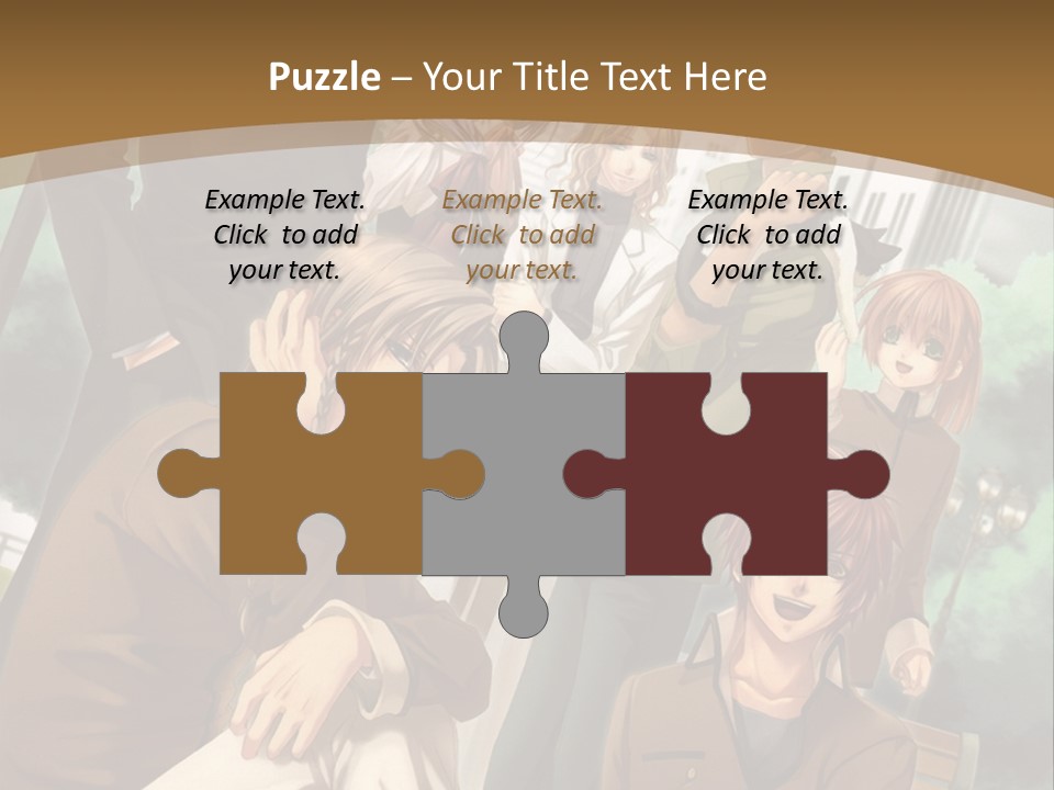 A Group Of People Standing In Front Of A Building PowerPoint Template