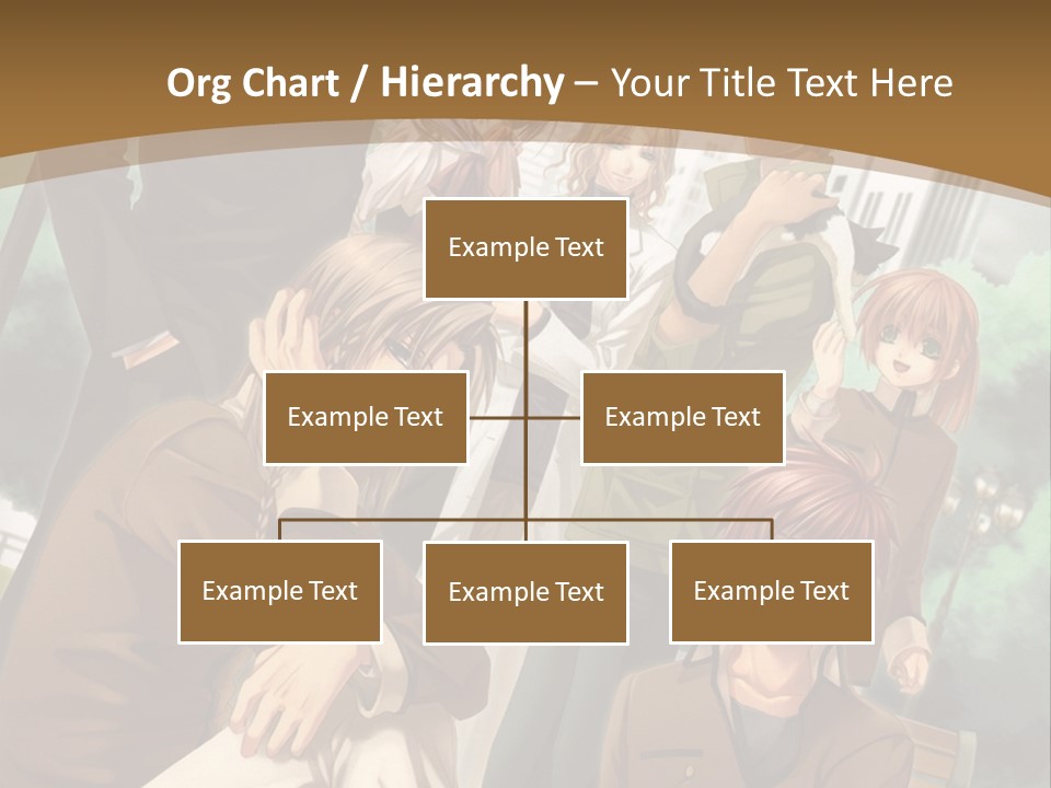 A Group Of People Standing In Front Of A Building PowerPoint Template