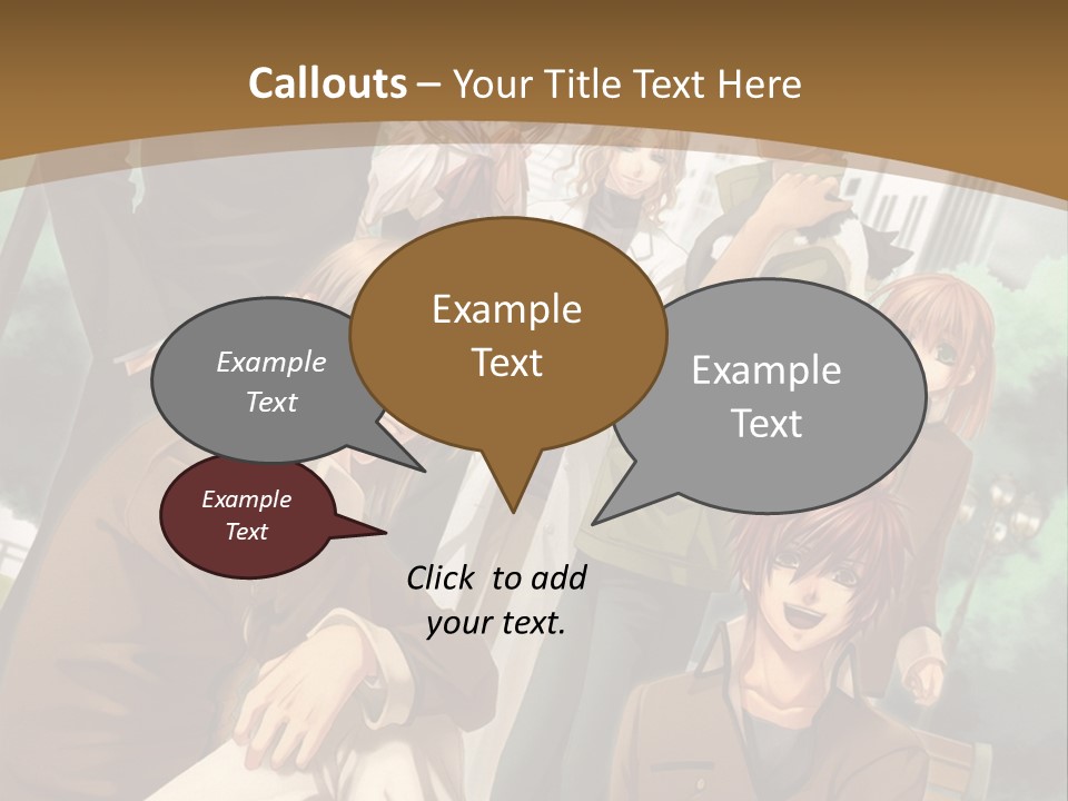 A Group Of People Standing In Front Of A Building PowerPoint Template