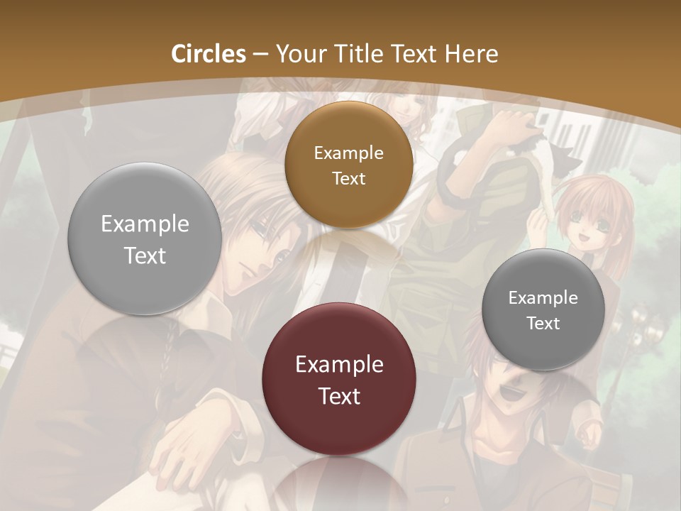 A Group Of People Standing In Front Of A Building PowerPoint Template
