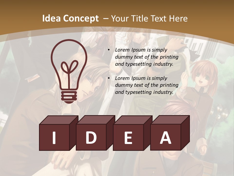 A Group Of People Standing In Front Of A Building PowerPoint Template