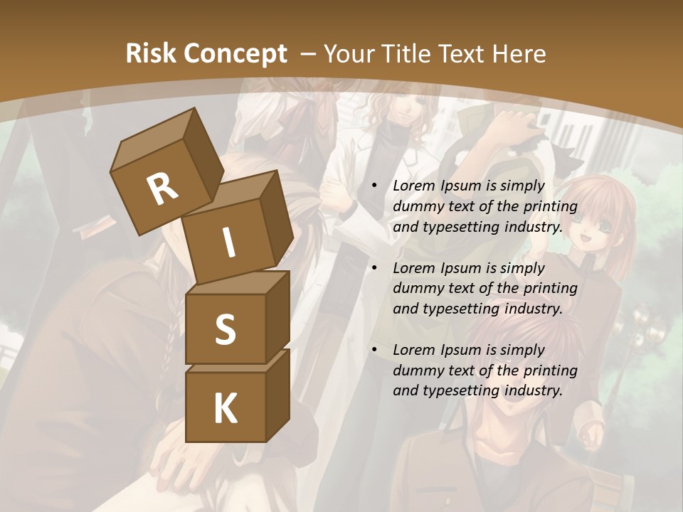 A Group Of People Standing In Front Of A Building PowerPoint Template