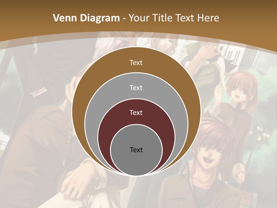 A Group Of People Standing In Front Of A Building PowerPoint Template