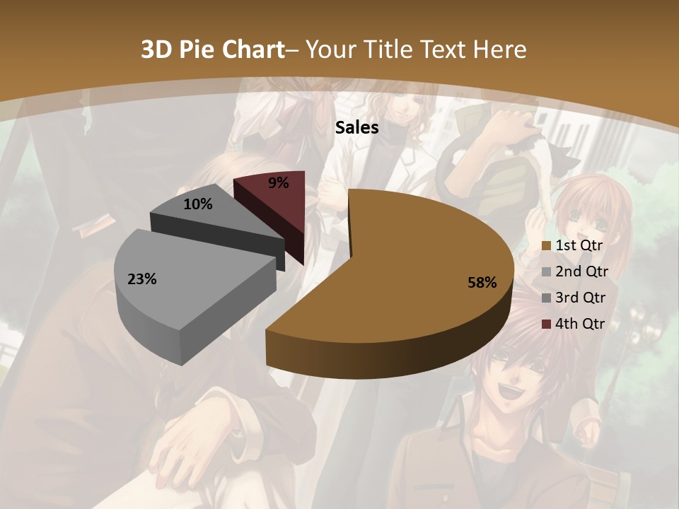 A Group Of People Standing In Front Of A Building PowerPoint Template