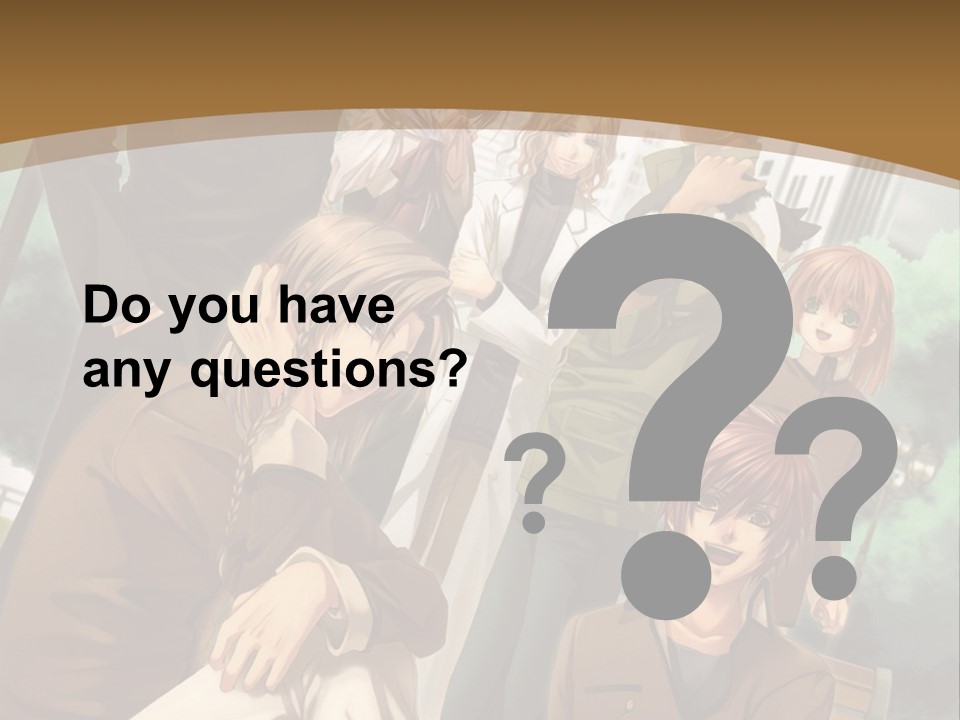 A Group Of People Standing In Front Of A Building PowerPoint Template