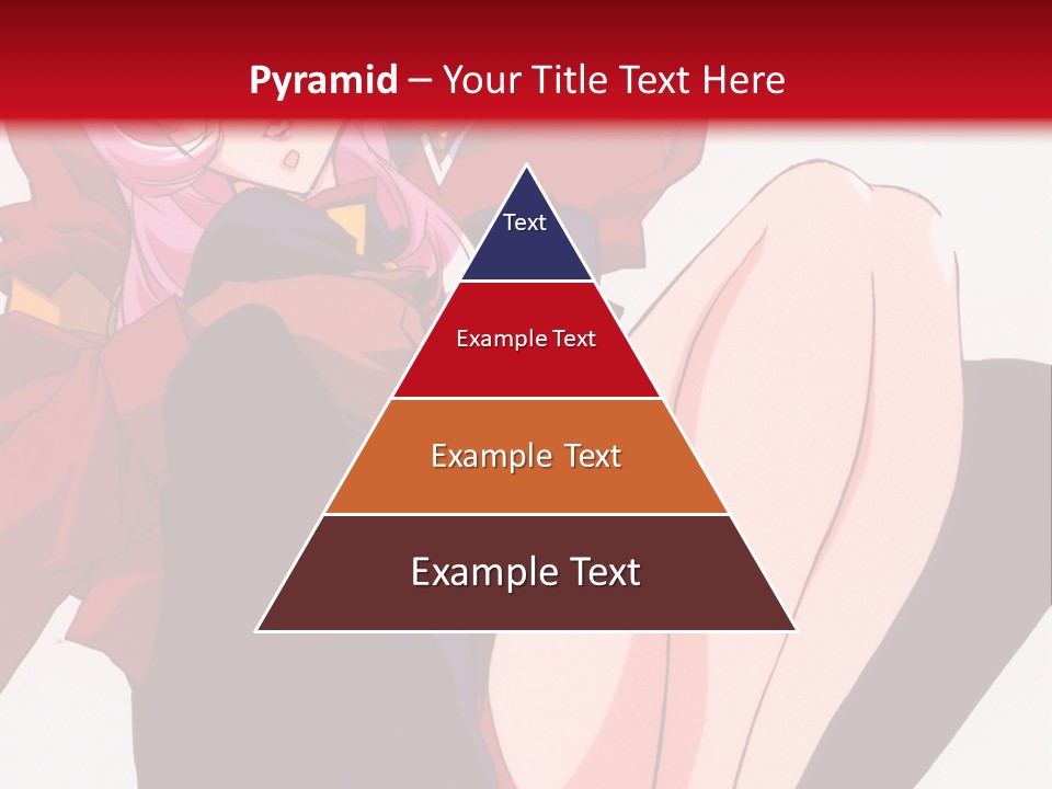 A Couple Of Anime Characters Sitting Next To Each Other PowerPoint Template