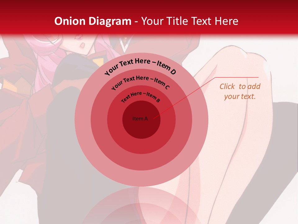 A Couple Of Anime Characters Sitting Next To Each Other PowerPoint Template