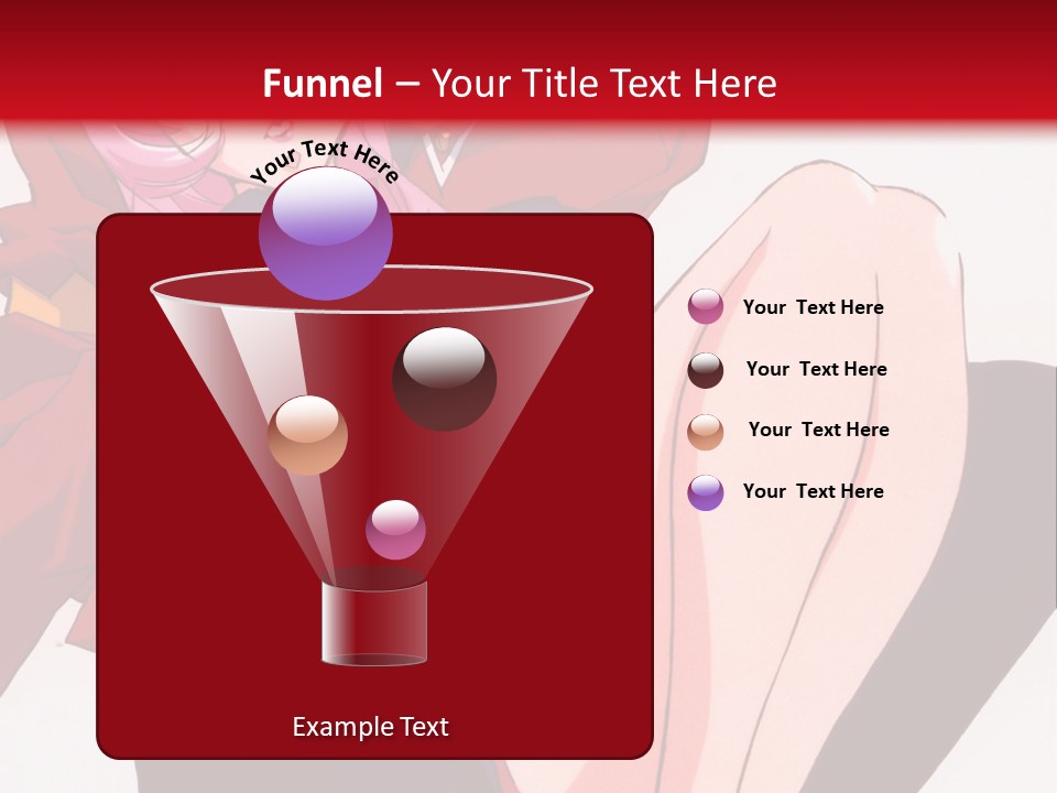 A Couple Of Anime Characters Sitting Next To Each Other PowerPoint Template