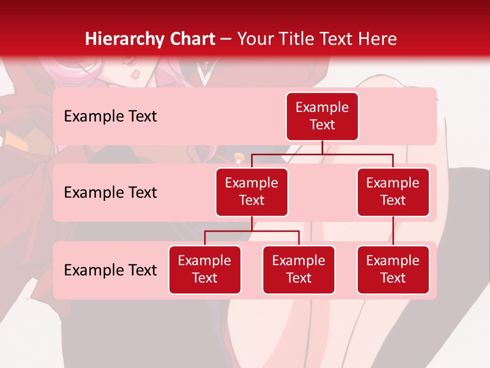 A Couple Of Anime Characters Sitting Next To Each Other PowerPoint Template