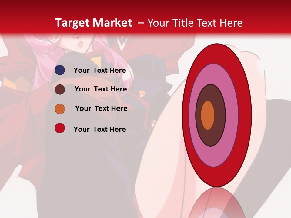 A Couple Of Anime Characters Sitting Next To Each Other PowerPoint Template