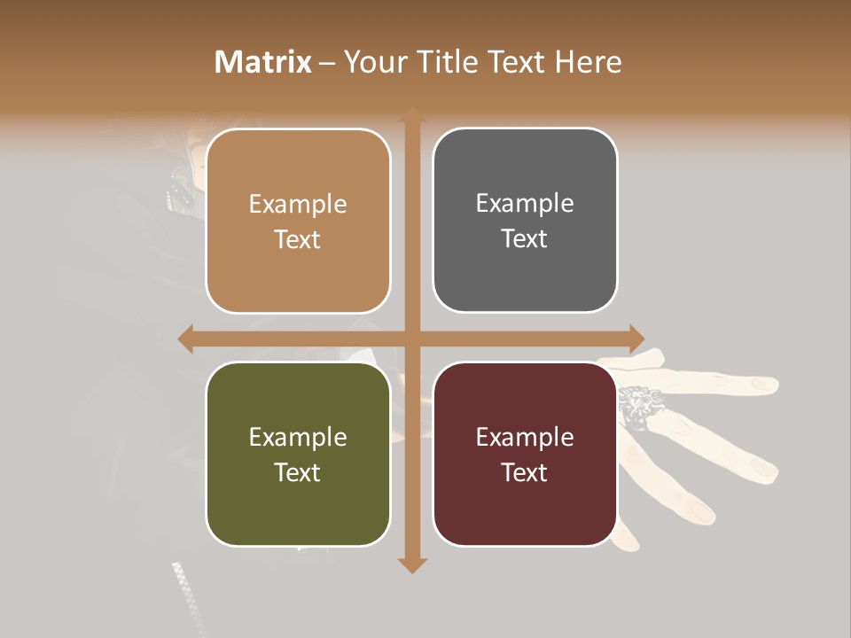 A Person Holding A Hand With A Glove On It PowerPoint Template