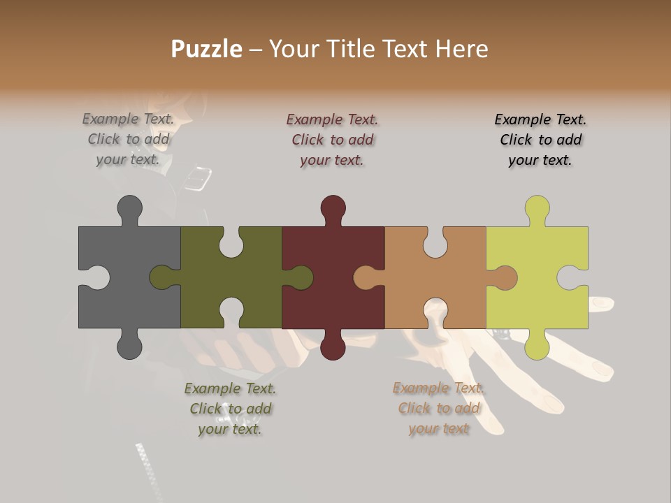 A Person Holding A Hand With A Glove On It PowerPoint Template