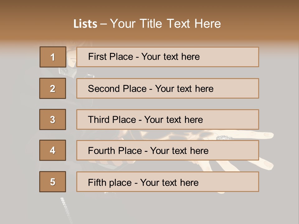 A Person Holding A Hand With A Glove On It PowerPoint Template