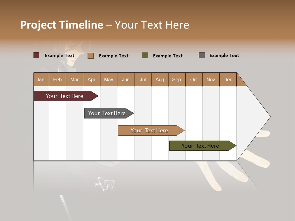 A Person Holding A Hand With A Glove On It PowerPoint Template