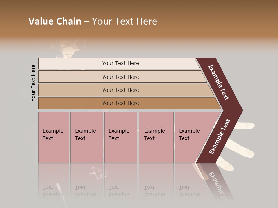 A Person Holding A Hand With A Glove On It PowerPoint Template