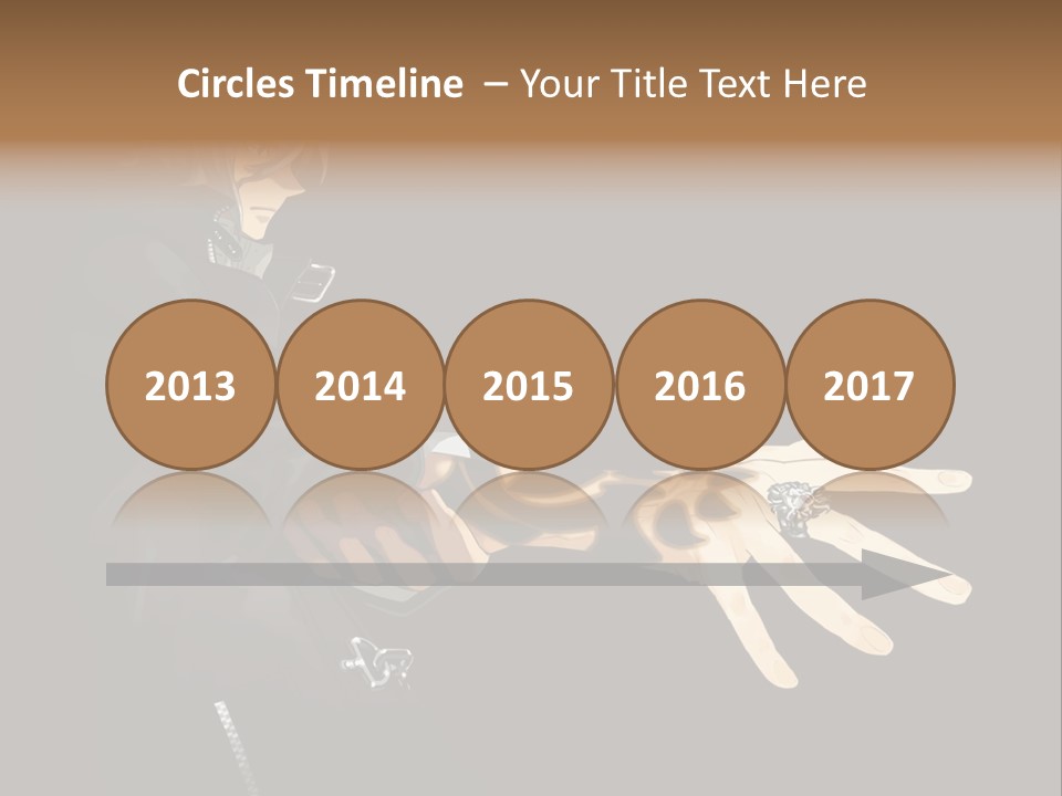 A Person Holding A Hand With A Glove On It PowerPoint Template