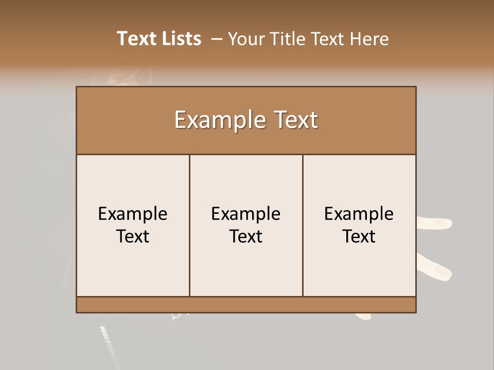A Person Holding A Hand With A Glove On It PowerPoint Template