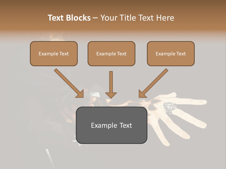 A Person Holding A Hand With A Glove On It PowerPoint Template