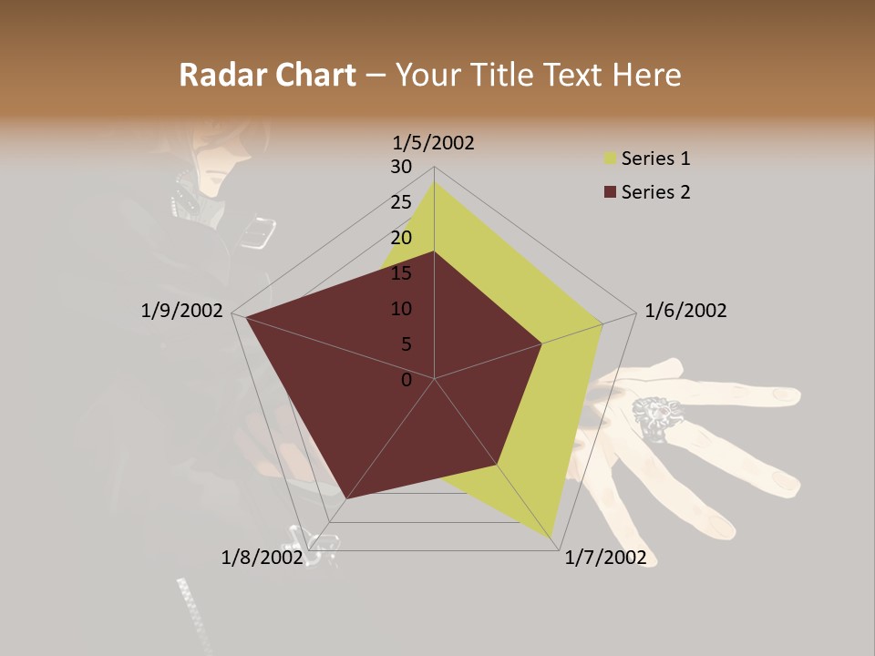 A Person Holding A Hand With A Glove On It PowerPoint Template