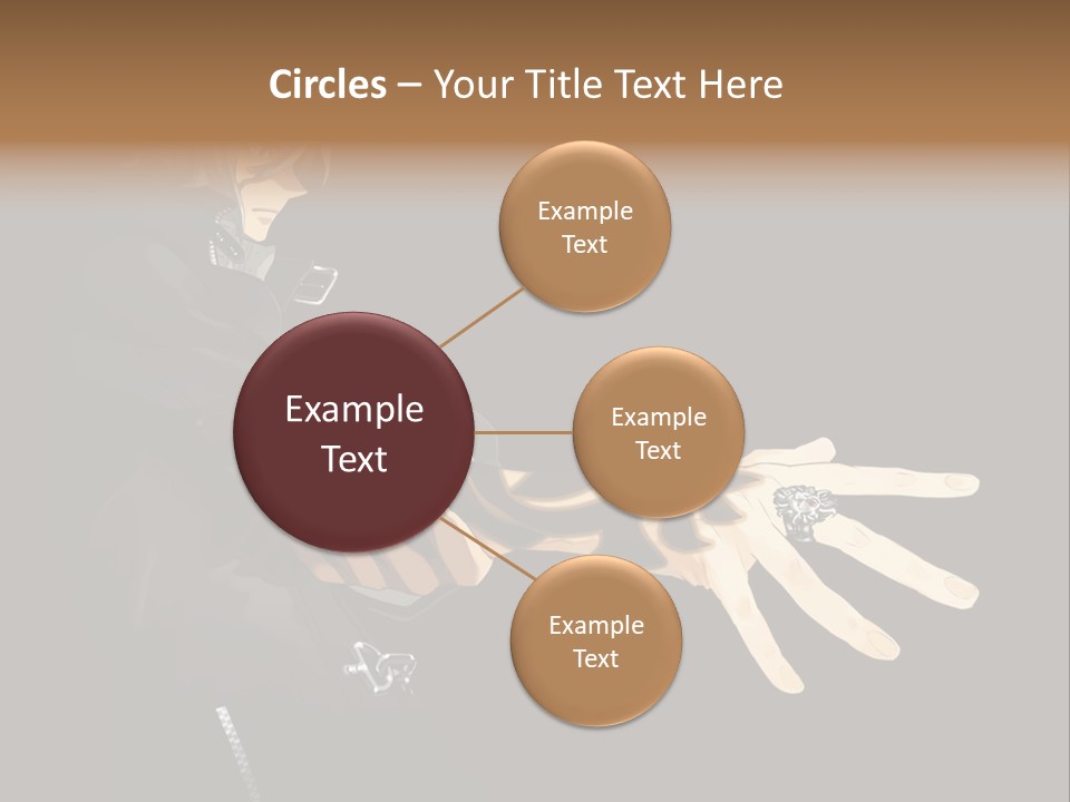 A Person Holding A Hand With A Glove On It PowerPoint Template