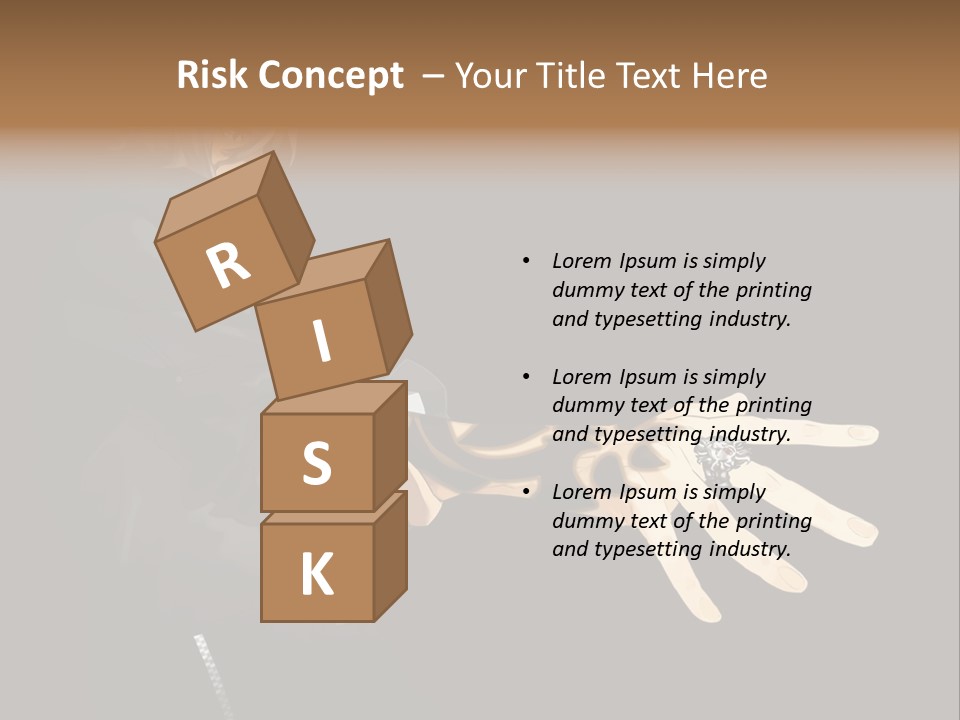 A Person Holding A Hand With A Glove On It PowerPoint Template