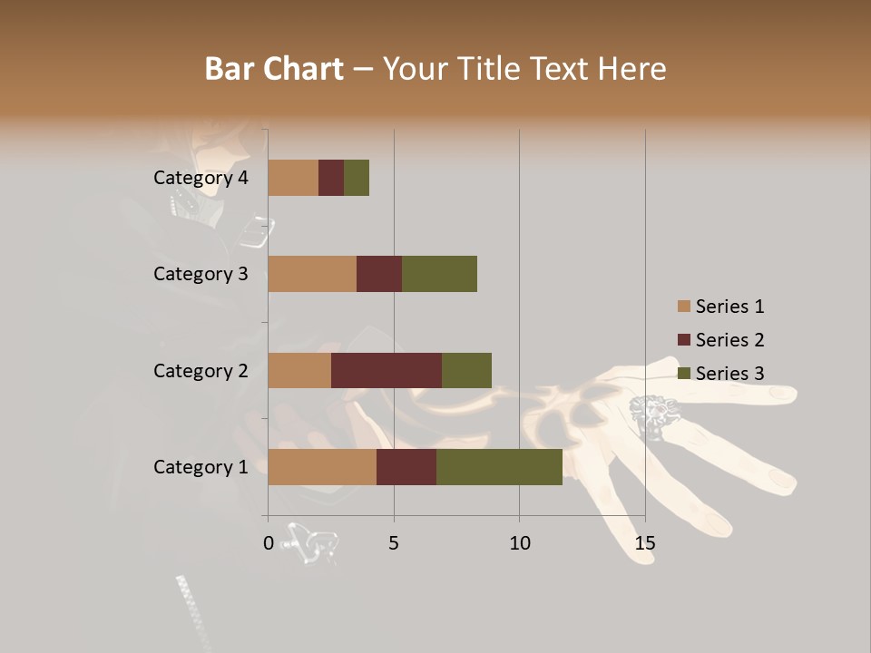 A Person Holding A Hand With A Glove On It PowerPoint Template