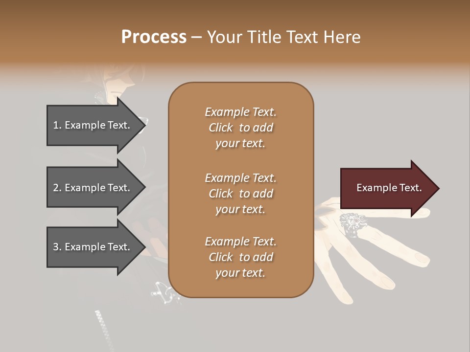 A Person Holding A Hand With A Glove On It PowerPoint Template
