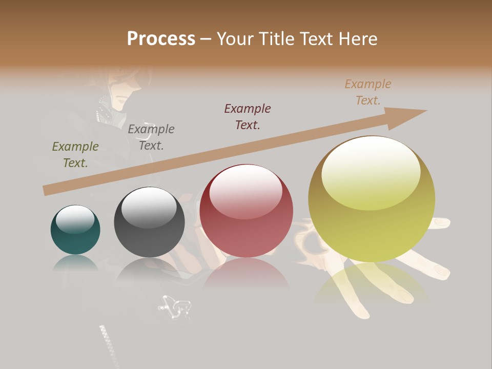 A Person Holding A Hand With A Glove On It PowerPoint Template