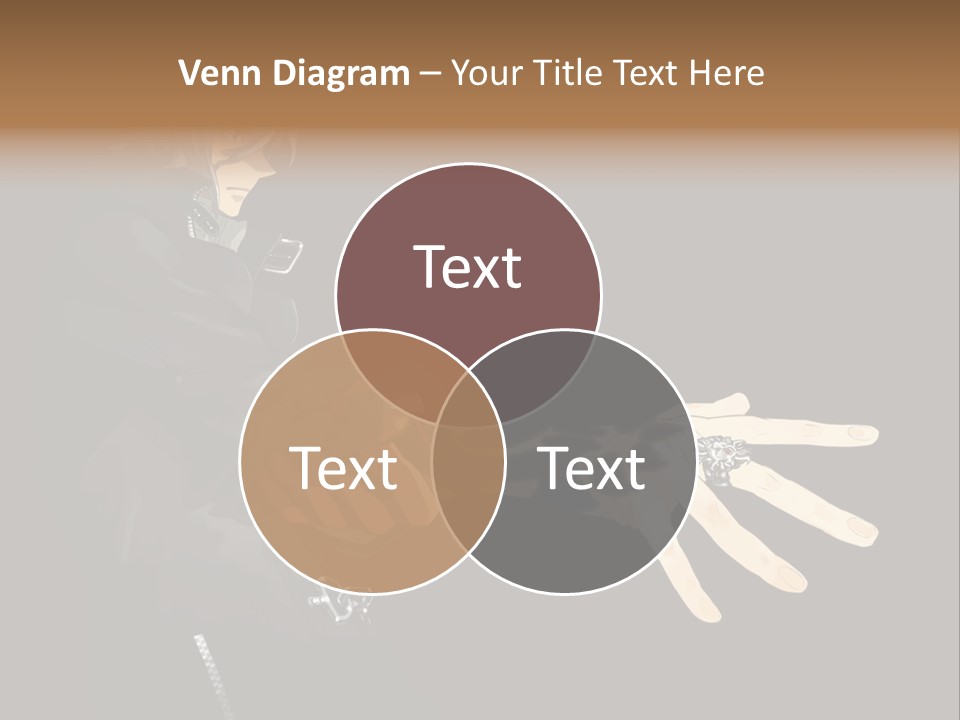 A Person Holding A Hand With A Glove On It PowerPoint Template