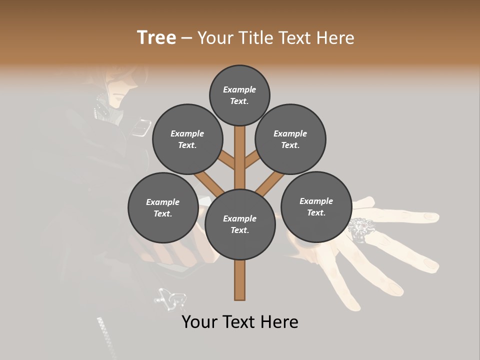 A Person Holding A Hand With A Glove On It PowerPoint Template