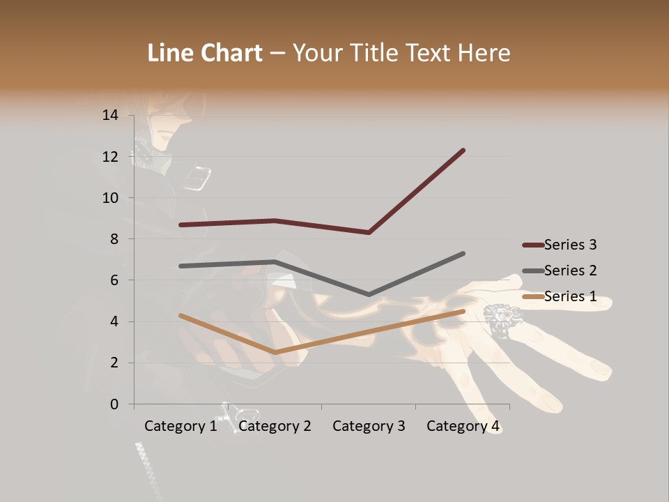 A Person Holding A Hand With A Glove On It PowerPoint Template