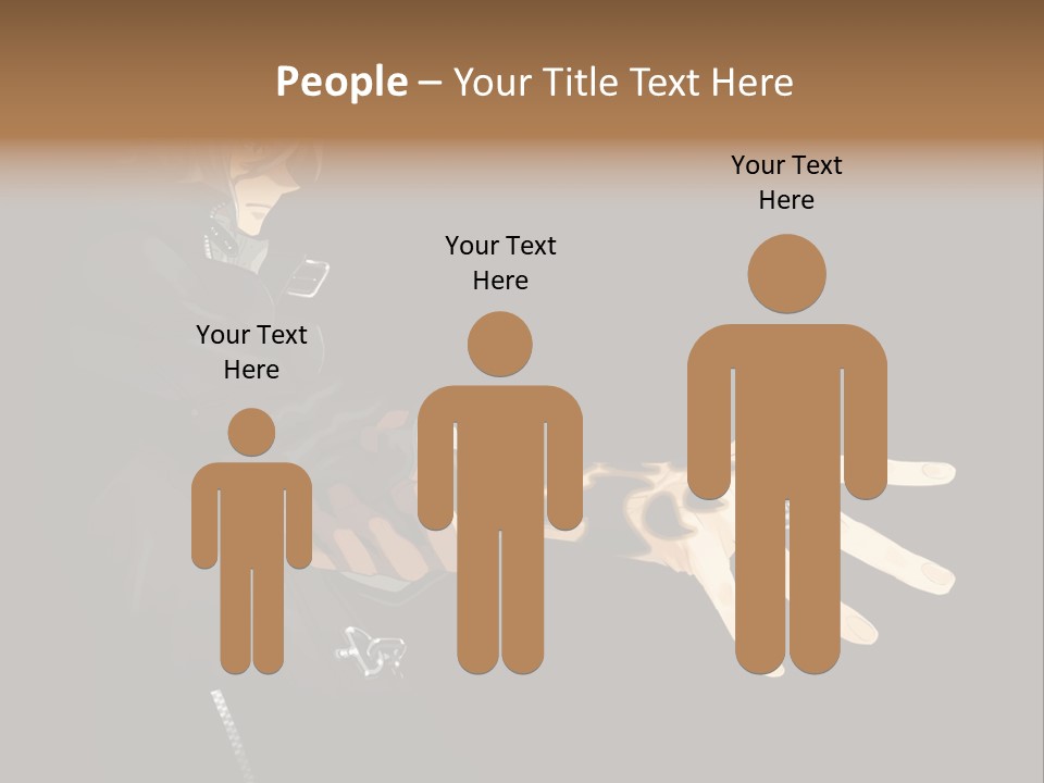 A Person Holding A Hand With A Glove On It PowerPoint Template