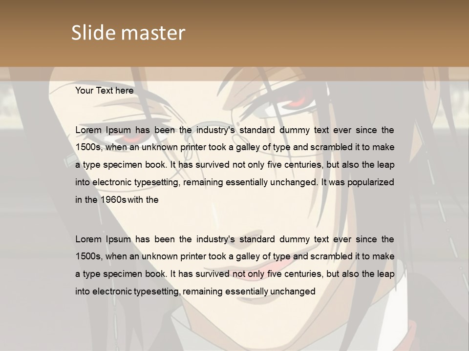 A Man With Glasses Is Looking At The Camera PowerPoint Template