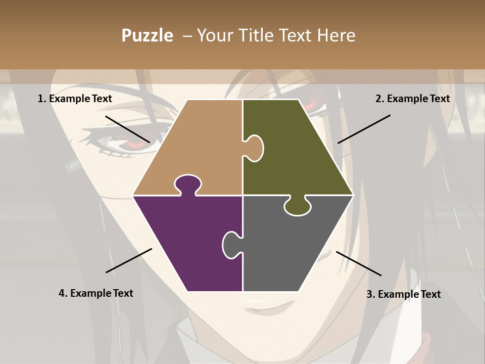 A Man With Glasses Is Looking At The Camera PowerPoint Template