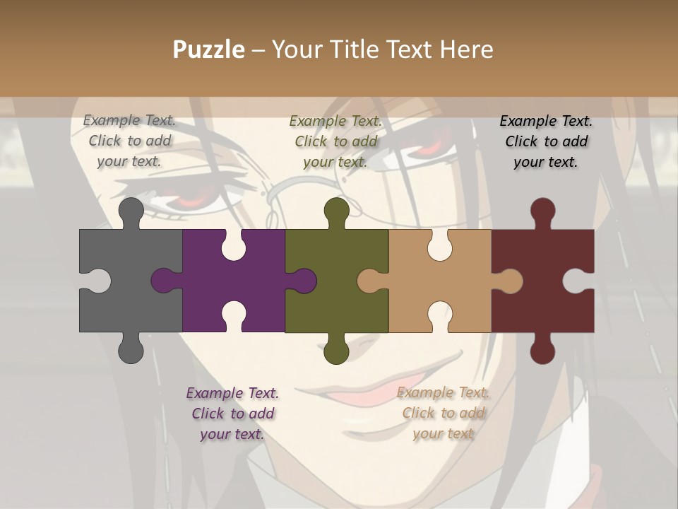 A Man With Glasses Is Looking At The Camera PowerPoint Template
