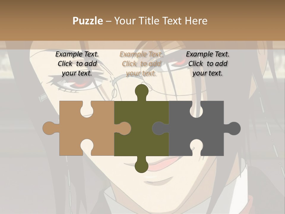 A Man With Glasses Is Looking At The Camera PowerPoint Template