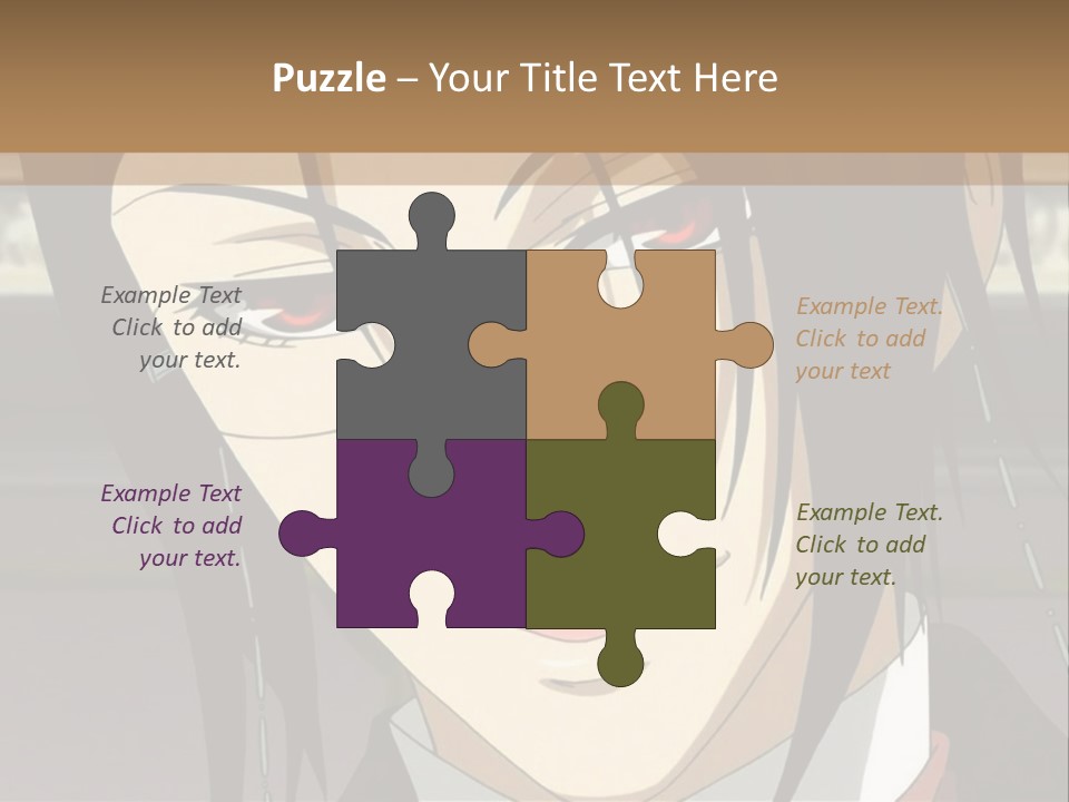 A Man With Glasses Is Looking At The Camera PowerPoint Template